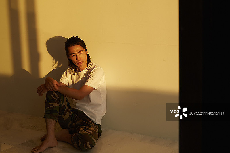 日落人像图片素材