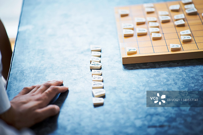 将棋棋盘游戏比赛人物图片素材