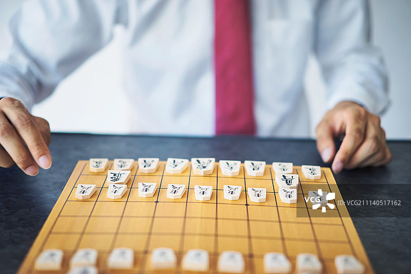 将棋棋盘游戏比赛人物图片素材