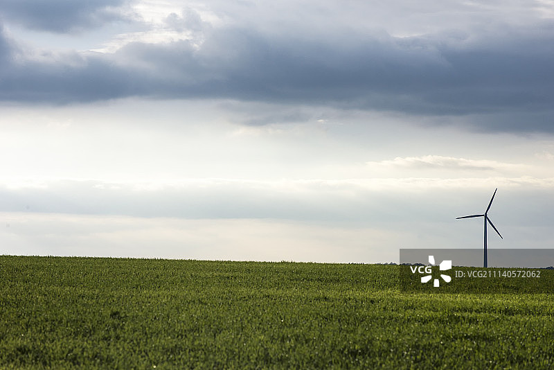 风车旷野图片素材