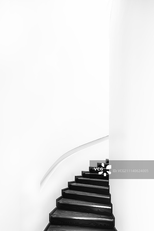 黑白台阶图片素材