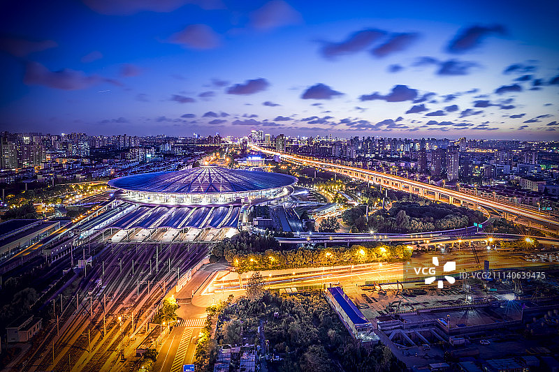 上海南站图片素材