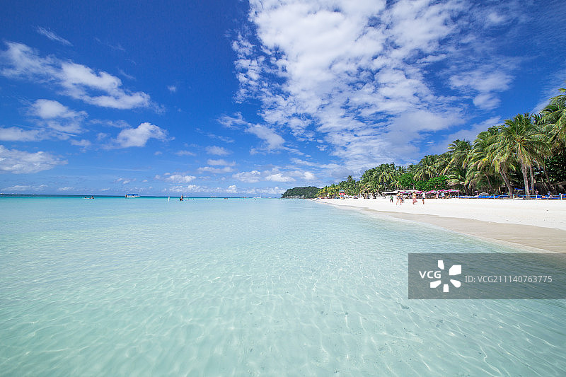 长滩岛海滩风光图片素材