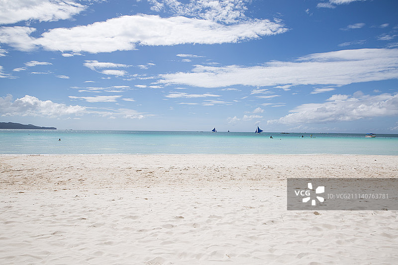 长滩岛海滩风光图片素材