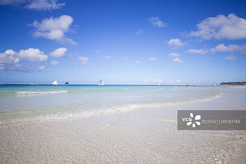 长滩岛海滩风光图片素材