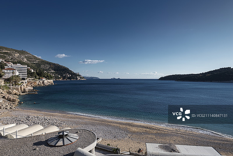 杜布罗夫尼克海岸线图片素材