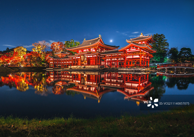 日本平等院图片素材