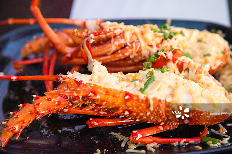 龙虾大餐图片素材
