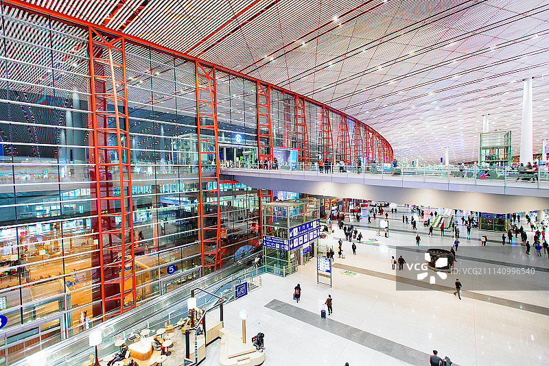 北京首都国际机场T3航站楼图片素材