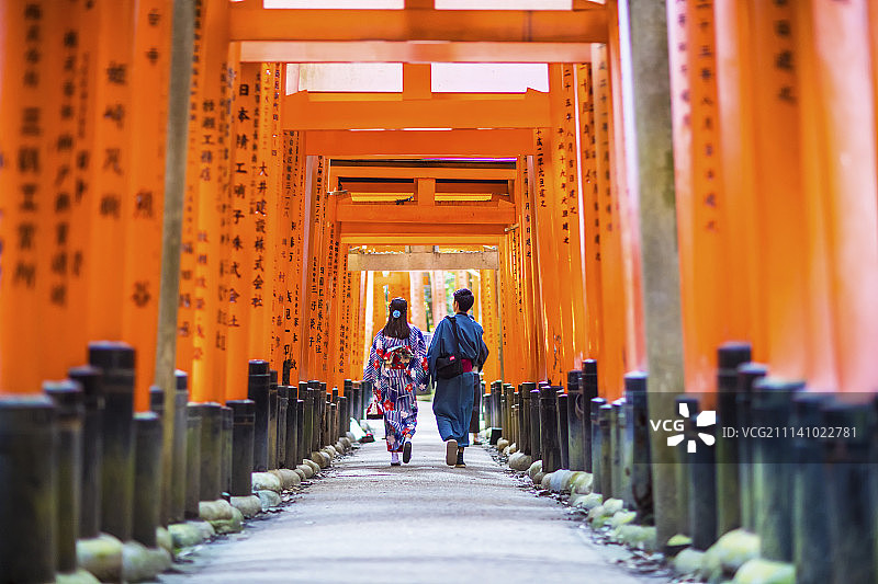 京都伏见稲荷大社图片素材