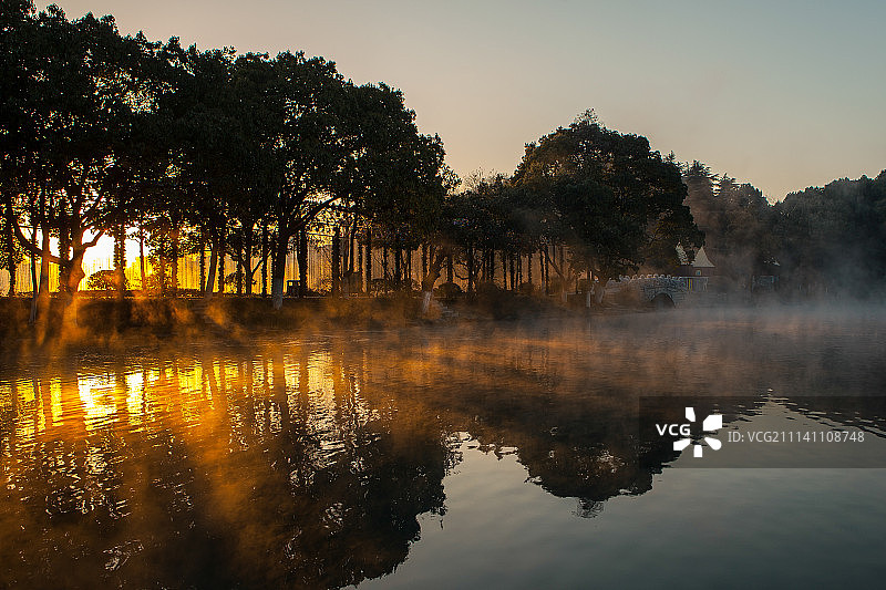 南京珍珠泉风光图片素材