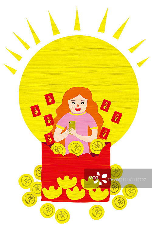 手机商务红包图片素材