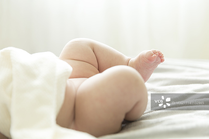 可爱的婴儿特写图片素材