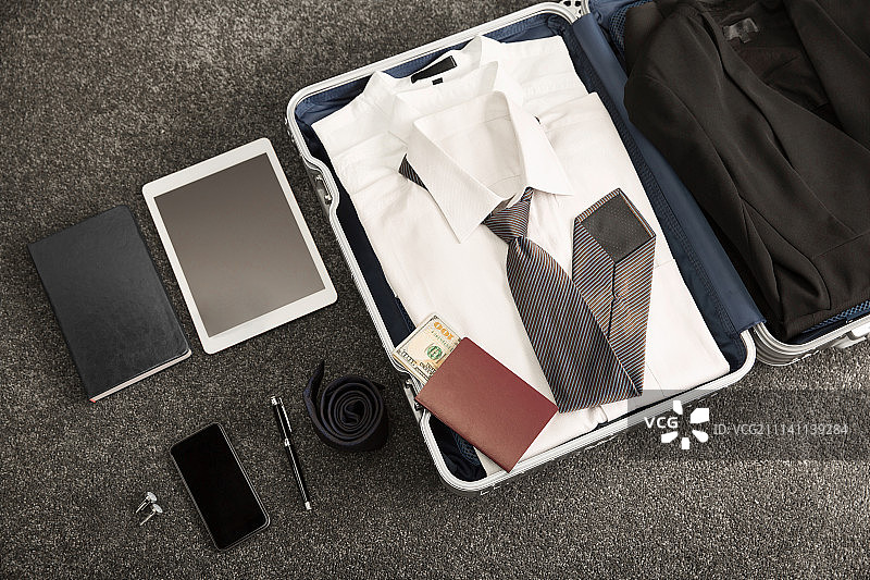 商务旅行静物图片素材