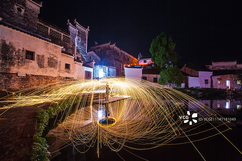浙江诸葛八卦村风光图片素材
