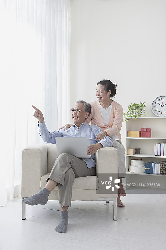 老年夫妻,居家生活图片素材