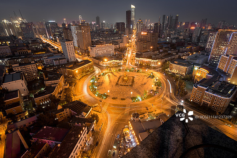 沈阳中山广场图片素材