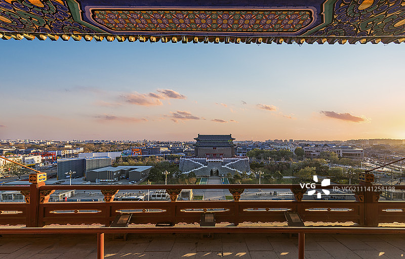 正阳门图片素材