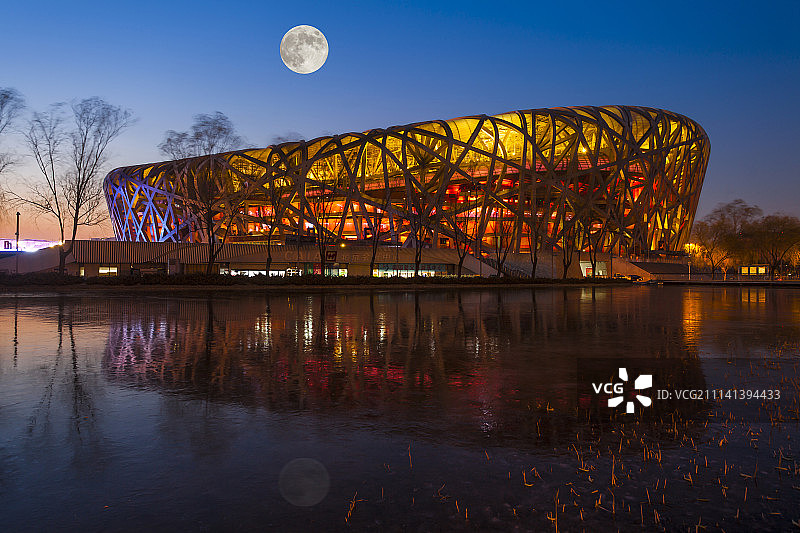 北京国家体育场——鸟巢图片素材