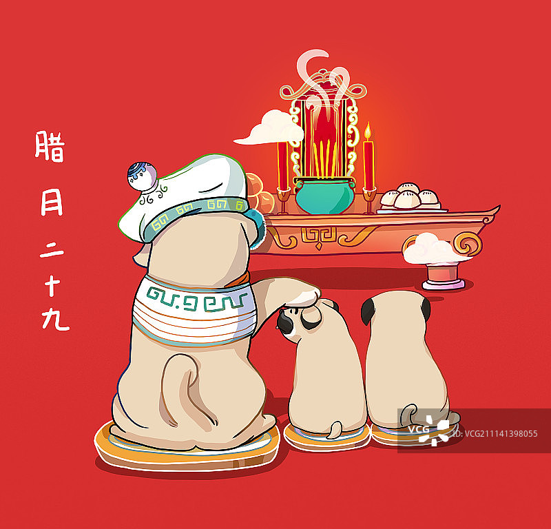 腊月29-祭祖图片素材