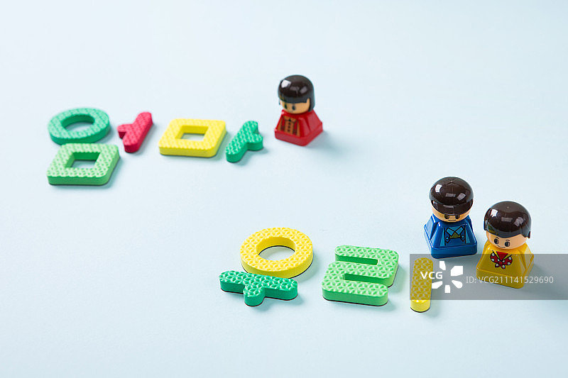 儿童教育学习：韩语、英语数字砖块图片素材