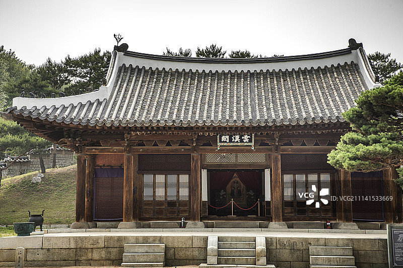 韩国景观：韩国传统建筑图片素材