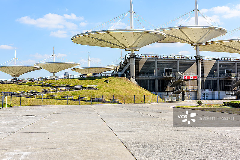 上海国际赛车场图片素材