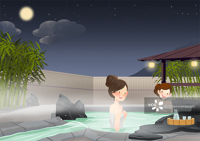 日本文化插画图片素材