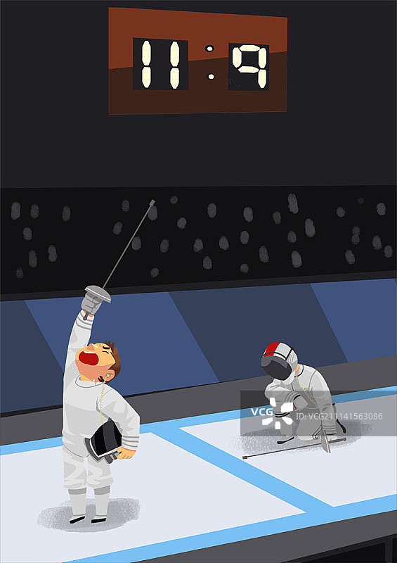 运动员插画图片素材