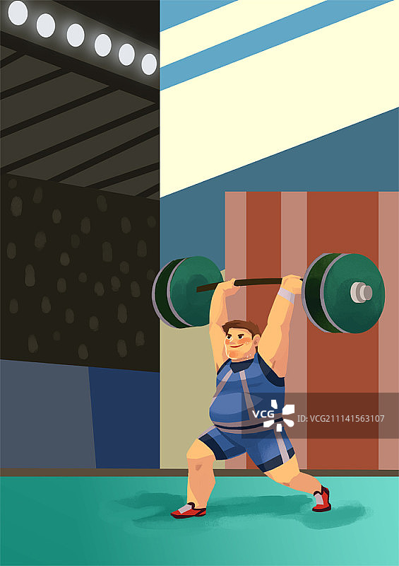 运动员插画图片素材