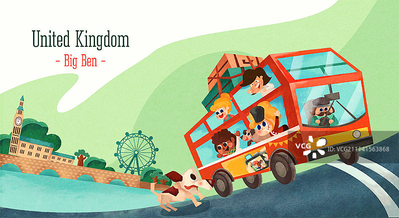 孩子们环游世界图片素材