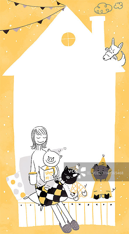 人与动物之间的交流图片素材