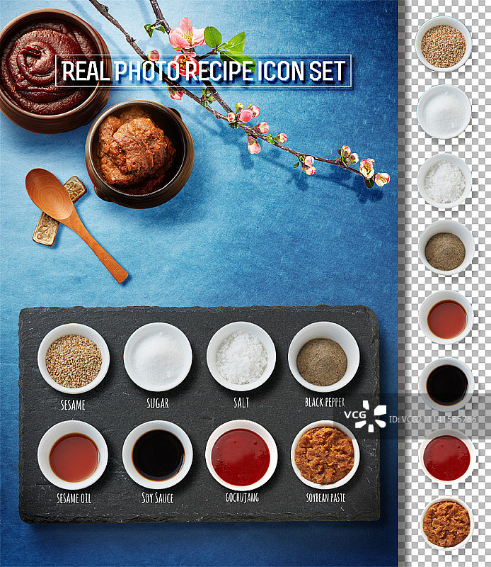 食谱图标合集图片素材