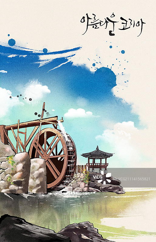 韩国文化遗产图片素材