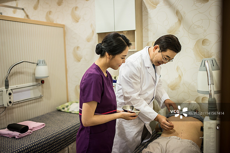 针灸治疗图片素材