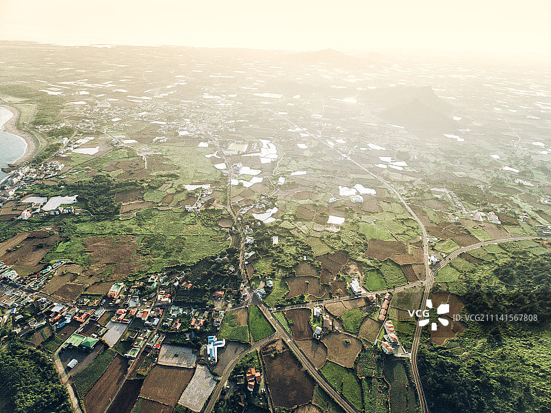 韩国济州岛的风景图片素材