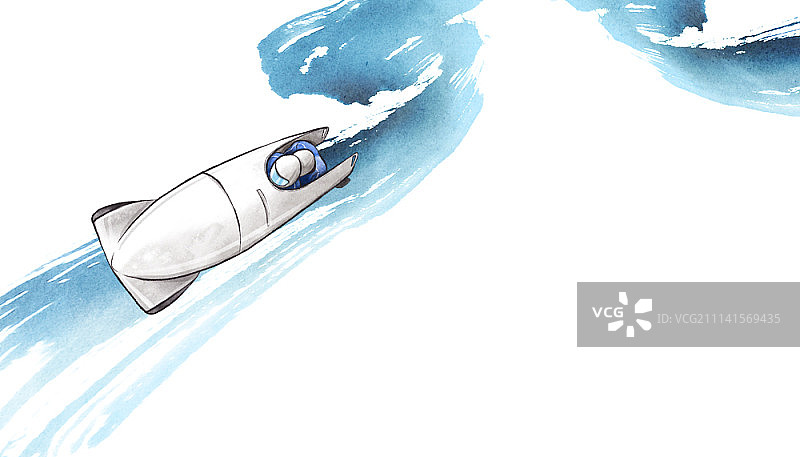 冬季奥林匹克运动会——雪橇图片素材