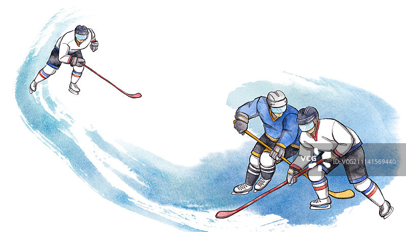 冬季奥林匹克运动会 - 冰球图片素材