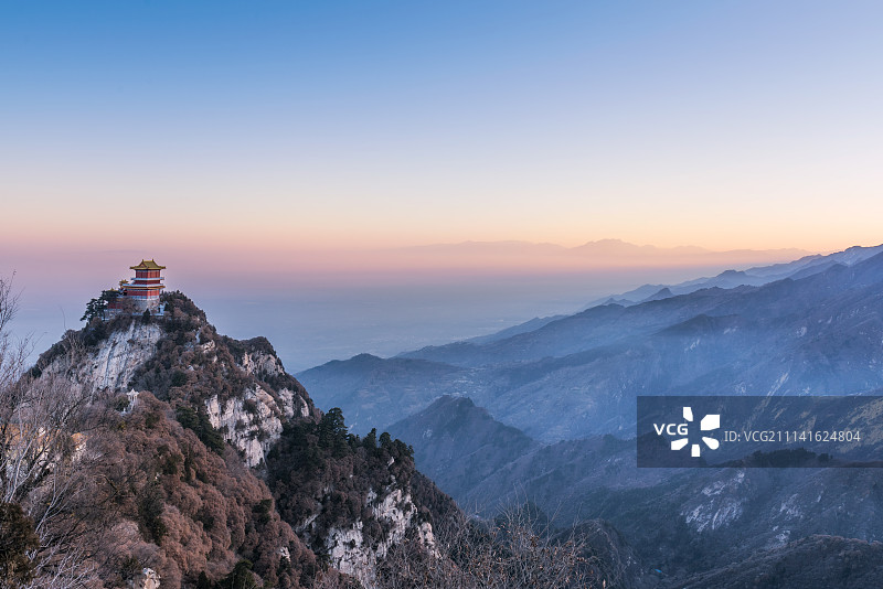 终南山南五台图片素材