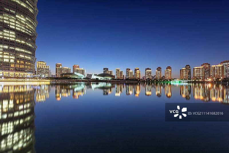 郑州市郑东新区CBD图片素材