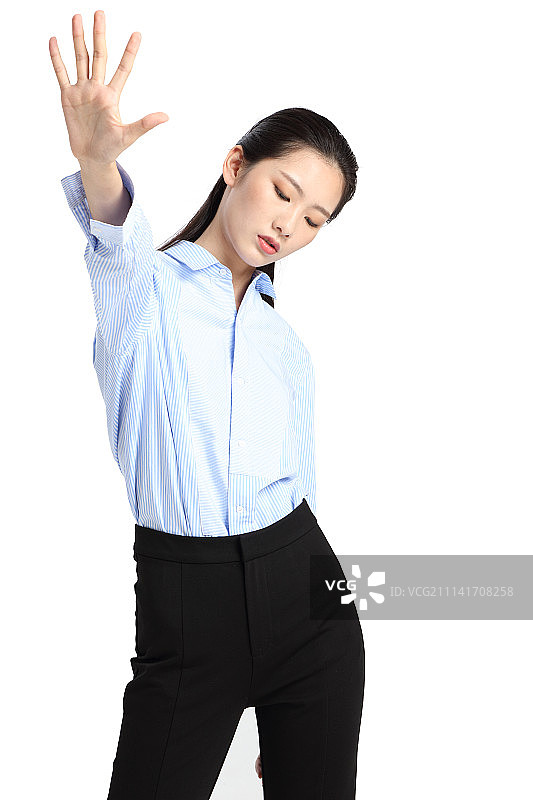 休闲时尚的潮流女性图片素材