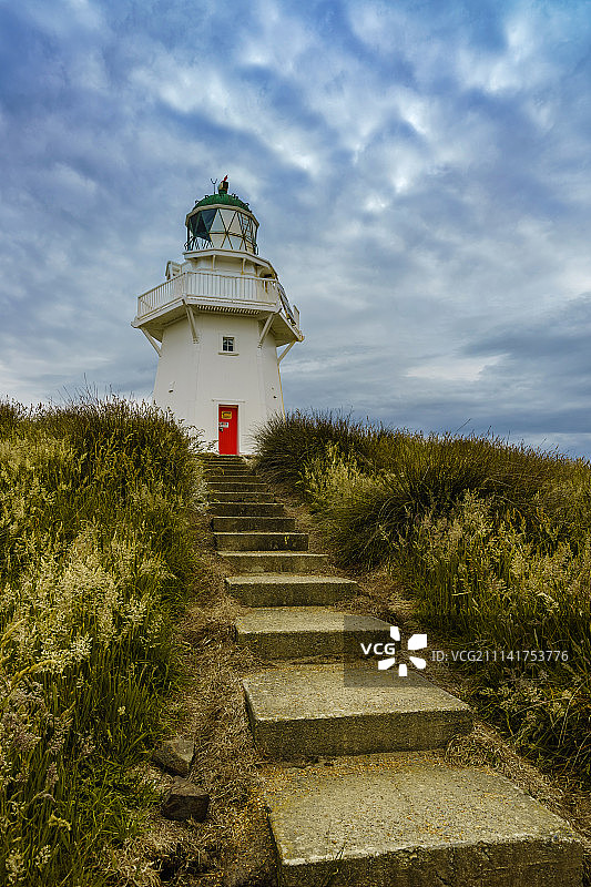 新西兰南岛怀帕帕角灯塔图片素材