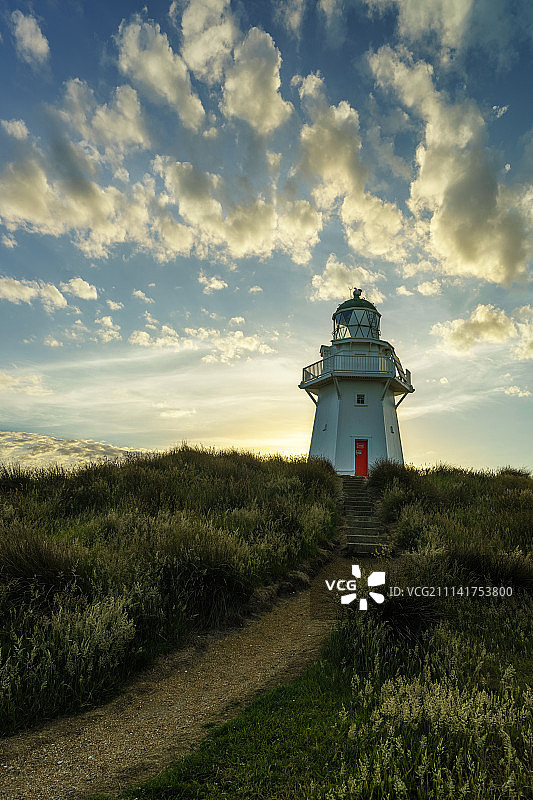 新西兰南岛怀帕帕角灯塔图片素材