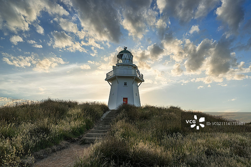新西兰南岛怀帕帕角灯塔图片素材
