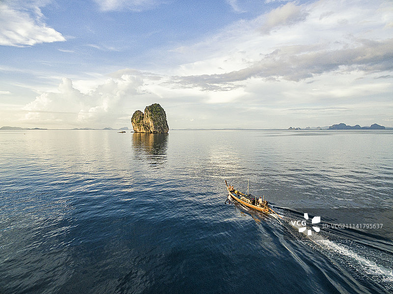 泰国海岛风光航拍高清图图片素材