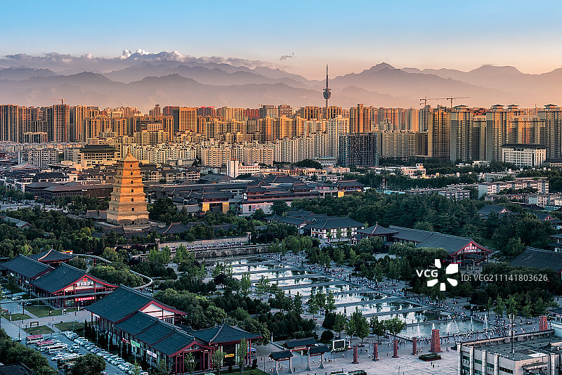 西安大雁塔图片素材