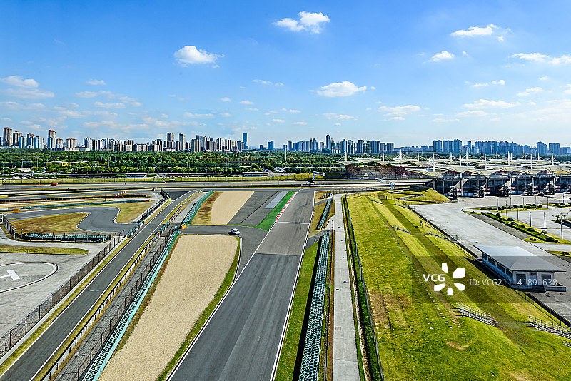上海国际赛车场图片素材
