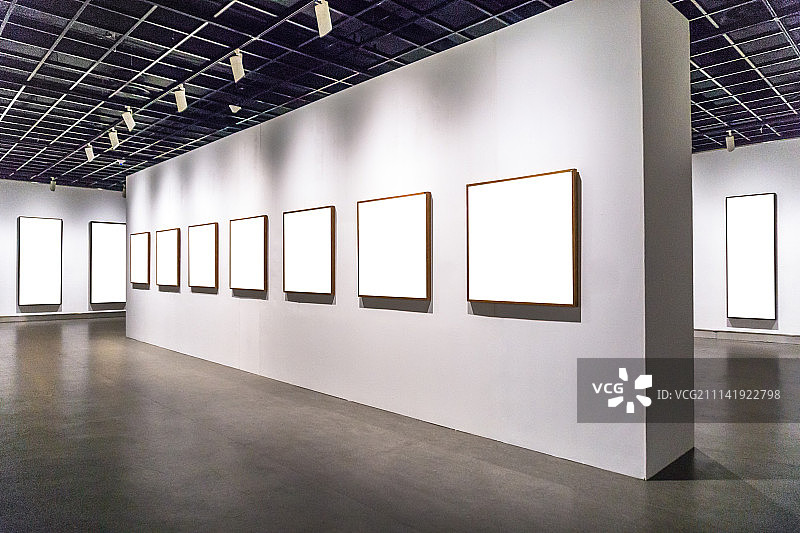 展览馆内部场景图片素材