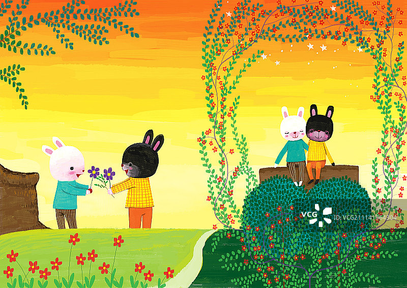 图画书系列-你能找到我吗(共5幅）5-5图片素材