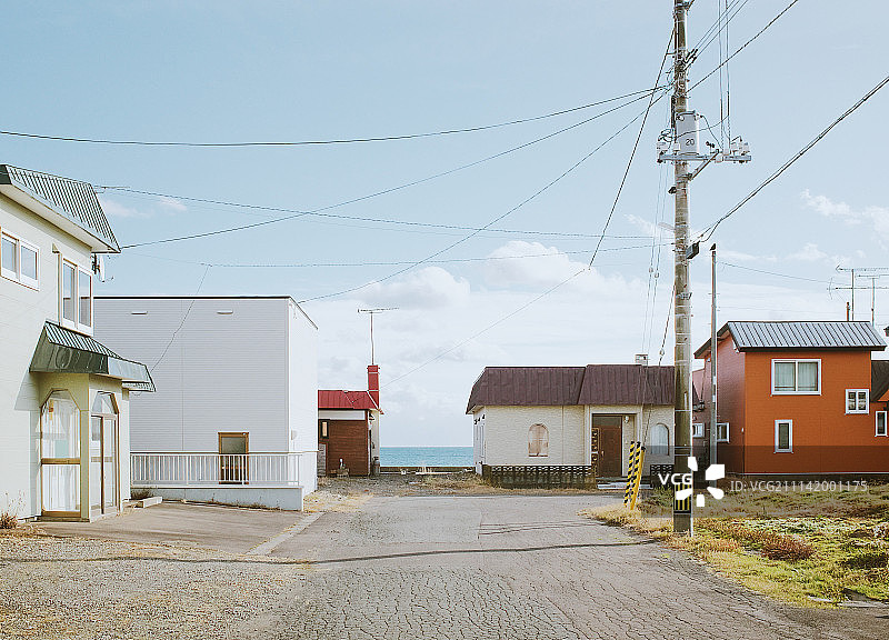 日本北海道沿海风光图片素材